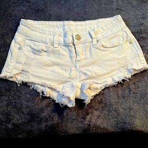 Rue 21 white shorts. Size 0